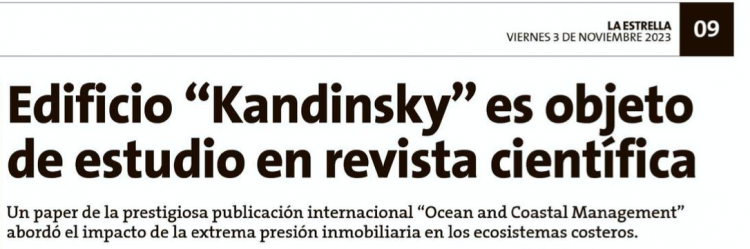 La Estrella de Valparaíso | Edificio «Kandinsky» es objeto de estudio en revista científica