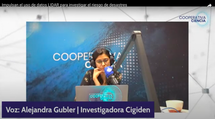 Cooperativa Ciencias | Impulsan el uso de datos LIDAR para investigar el riesgo de desastres