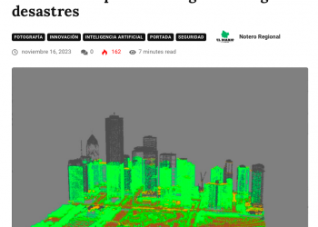 El Diario De Santiago | Expertos chilenos impulsan el uso de datos LIDAR para investigar el riesgo de desastres