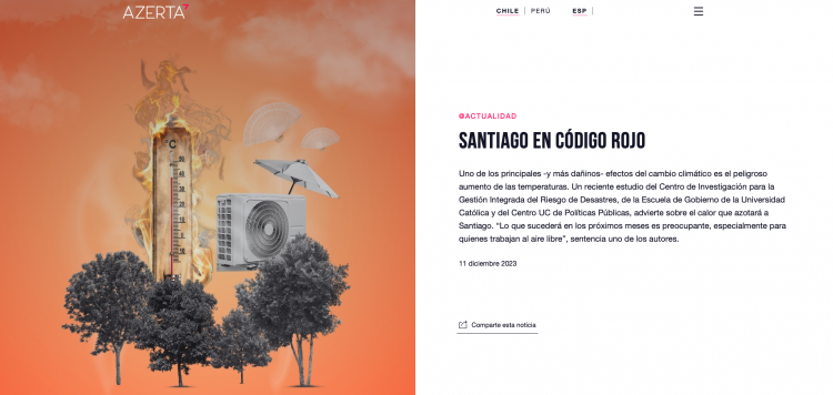 AZERTA | Santiago en Código Rojo
