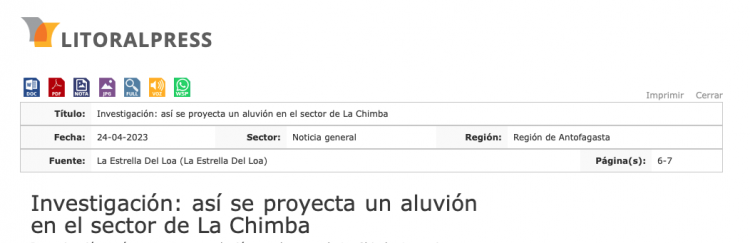 Litoralpress | Investigación: así se proyecta un aluvión en el sector de La Chimba
