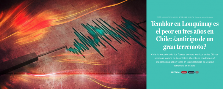 Qué Pasa LT | Temblor en Lonquimay es el peor en tres años en Chile: ¿anticipo de un gran terremoto?