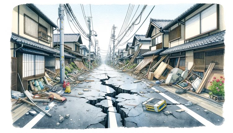 Terremoto 7,6 en Japón se ubica en falla geológica de 200 Km de largo en la Península de Noto