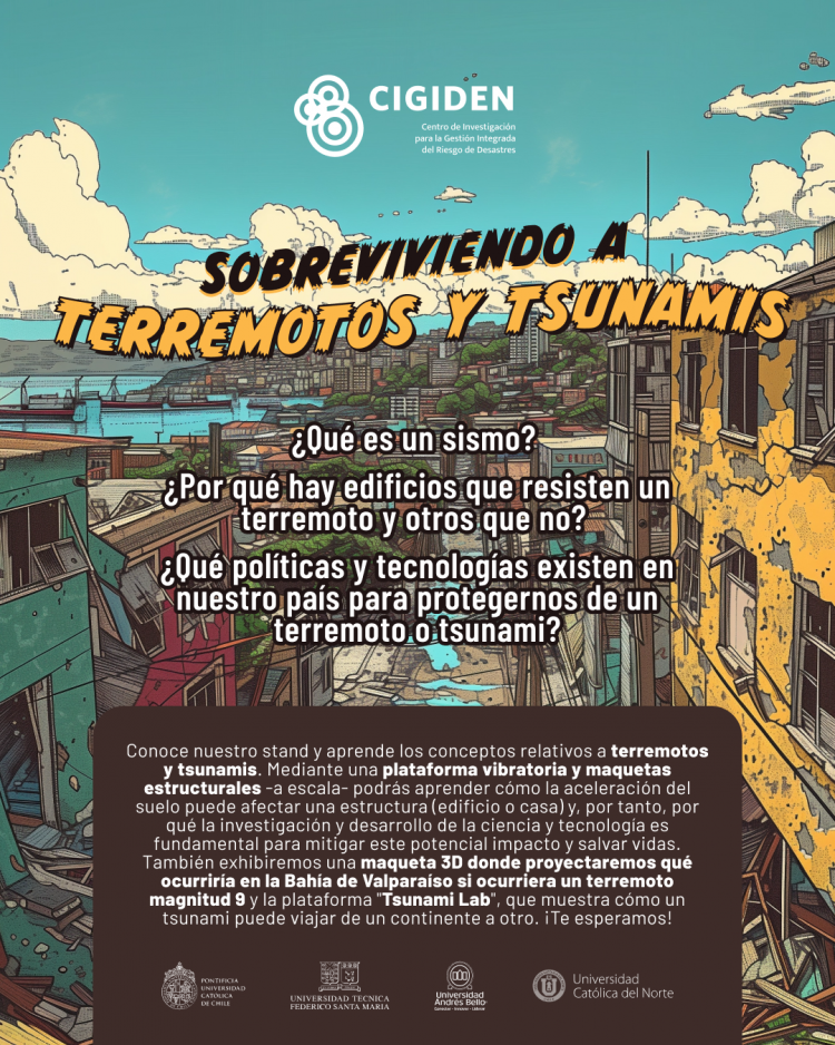 CIGIDEN en el Paseo por la Ciencia de Antofagasta