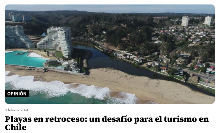 El Mostrador | Playas en retroceso: un desafío para el turismo en Chile