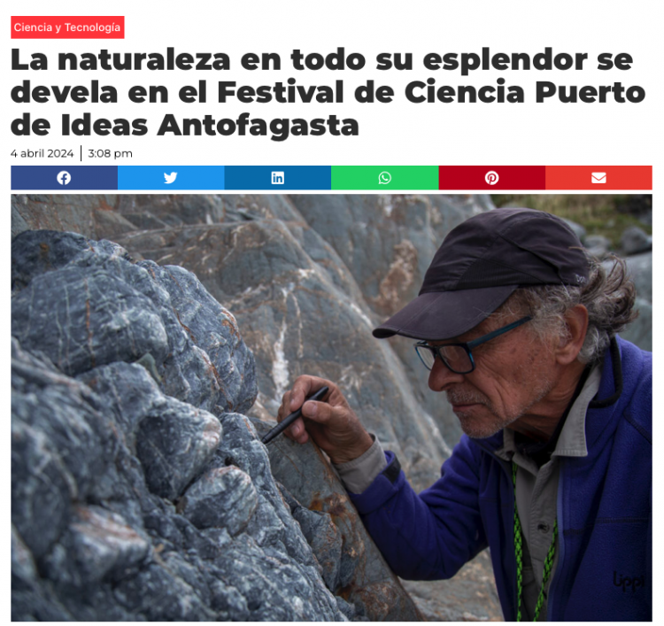G5 Noticias | La naturaleza en todo su esplendor se devela en el Festival de Ciencia Puerto de Ideas Antofagasta