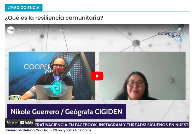 Cooperativa Ciencia | ¿Qué es la resiliencia comunitaria?