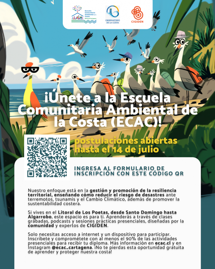 ¡Únete a la Escuela Comunitaria Ambiental de la Costa (ECAC)!