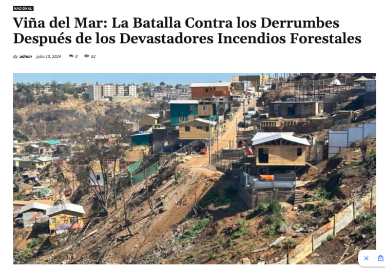 El Reporte Diario | Viña del Mar: La Batalla Contra los Derrumbes Después de los Devastadores Incendios Forestales