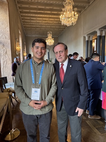 Estudiante doctoral de CIGIDEN fue parte de la delegación chilena en Suecia