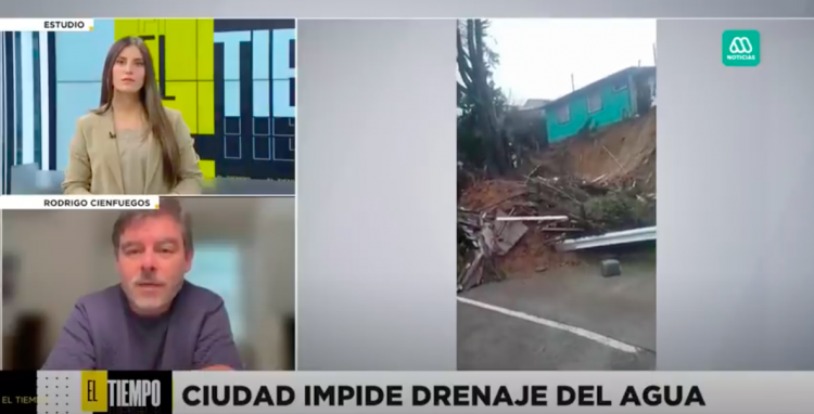 Meganoticias | Lluvias colapsan comunas de la zona centro-sur: Cobertura especial MegaTiempo
