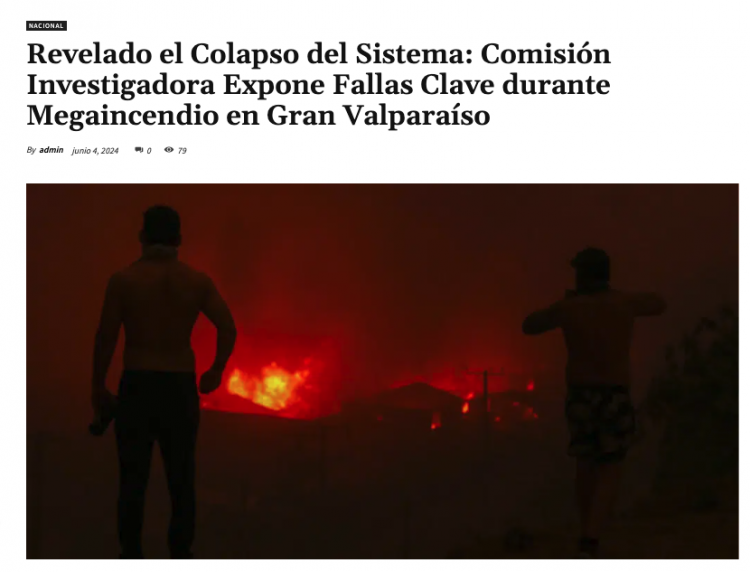 El Reporte Diario | Revelado el Colapso del Sistema: Comisión Investigadora Expone Fallas Clave durante Megaincendio en Gran Valparaíso
