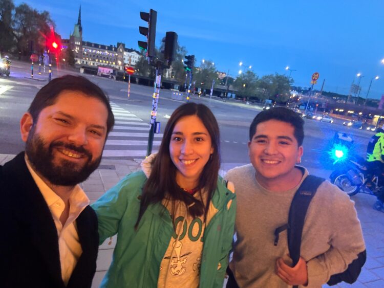 Estudiante doctoral de CIGIDEN fue parte de la delegación chilena en Suecia