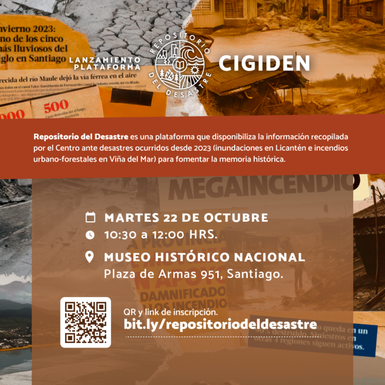Lanzamiento Repositorio del Desastre