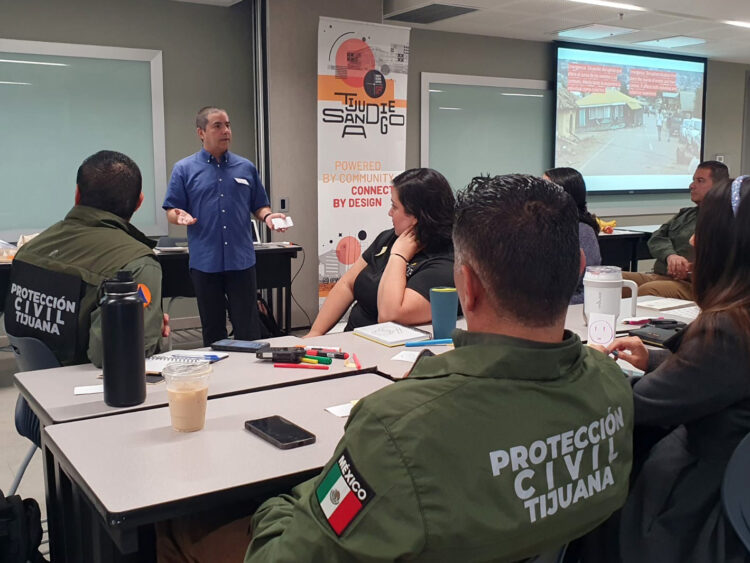 Investigador CIGIDEN Rodrigo Ramírez lidera talleres sobre Diseño para la Gestión de Emergencias en evento transfronterizo en México