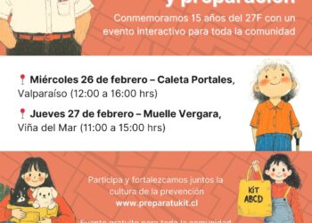 Centro científico sobre desastres prepara actividades con municipios de Viña del Mar y Valparaíso a 15 años del 27F