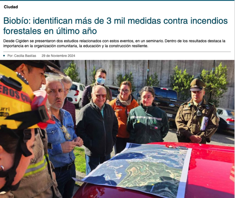Diario Concepción | Biobío: identifican más de 3 mil medidas contra incendios forestales en último año