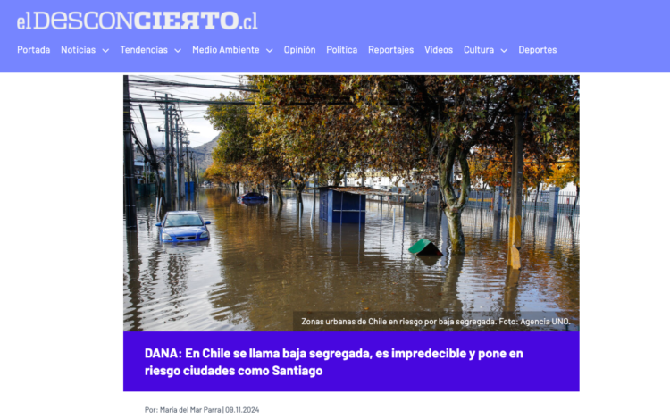 El Desconcierto | DANA: En Chile se llama baja segregada, es impredecible y pone en riesgo ciudades como Santiago