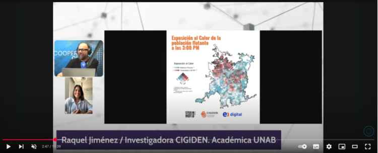 Cooperativa Ciencia | Mapa de calor estima donde se produce la más alta exposición en Stgo.