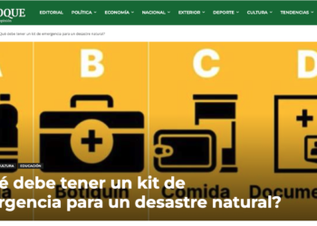 El Desenfoque | ¿Qué debe tener un kit de emergencia para un desastre natural?