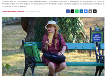 País Circular | Hasta 6 grados de diferencia: Estudio revela la desigualdad en la exposición al calor en la región Metropolitana