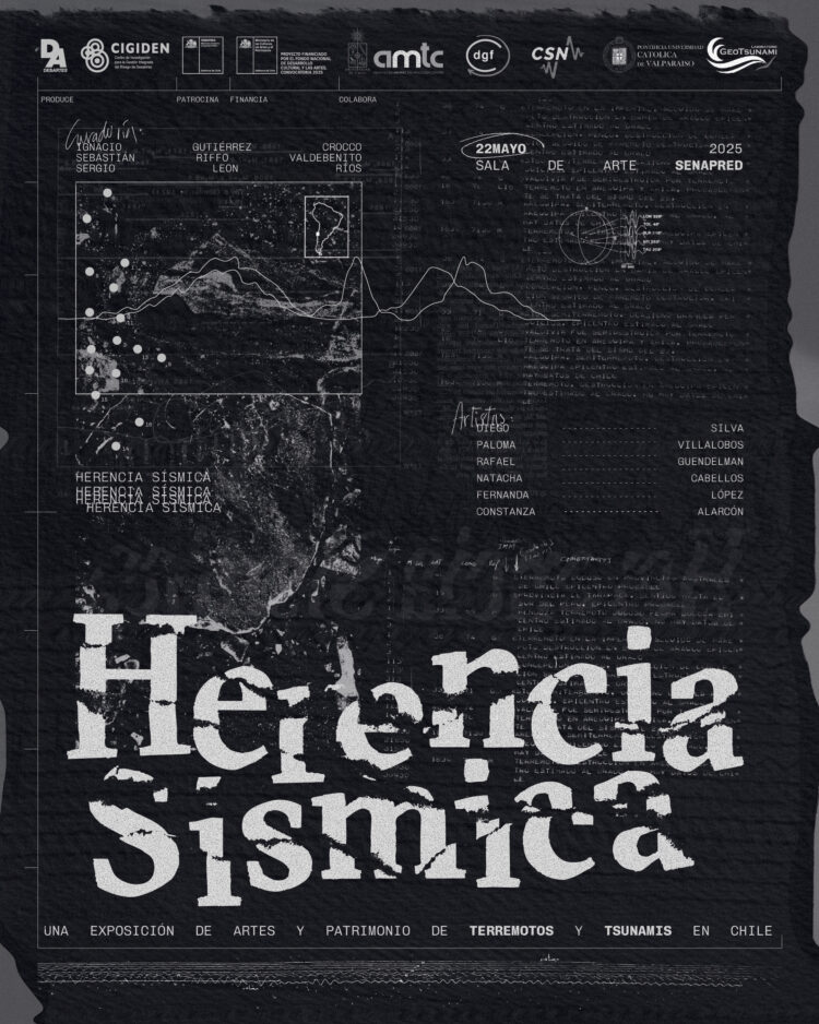 Herencia Sísmica: Una exposición de artes y patrimonio de terremotos y tsunamis en Chile