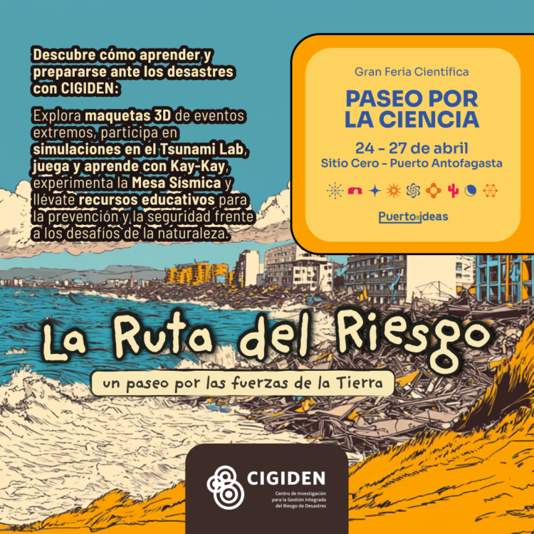 «La Ruta del Riesgo» en el Paseo por la Ciencia de Puerto de Ideas
