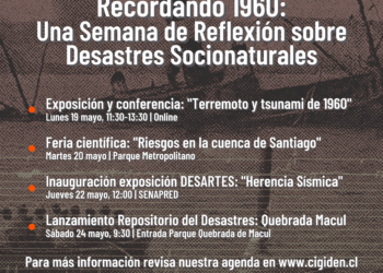 Semana de Conmemoración «Recordando 1960: Una Semana de Reflexión sobre Desastres Socionaturales»