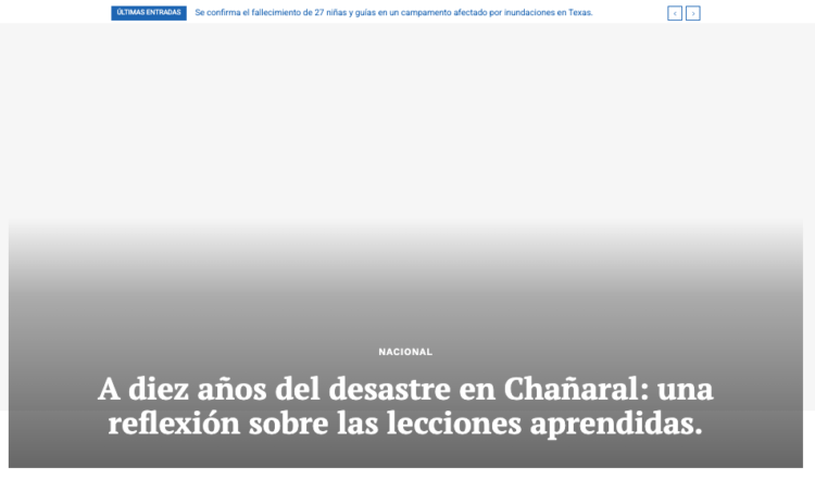 El Contenido | A diez años del desastre en Chañaral: una reflexión sobre las lecciones aprendidas.