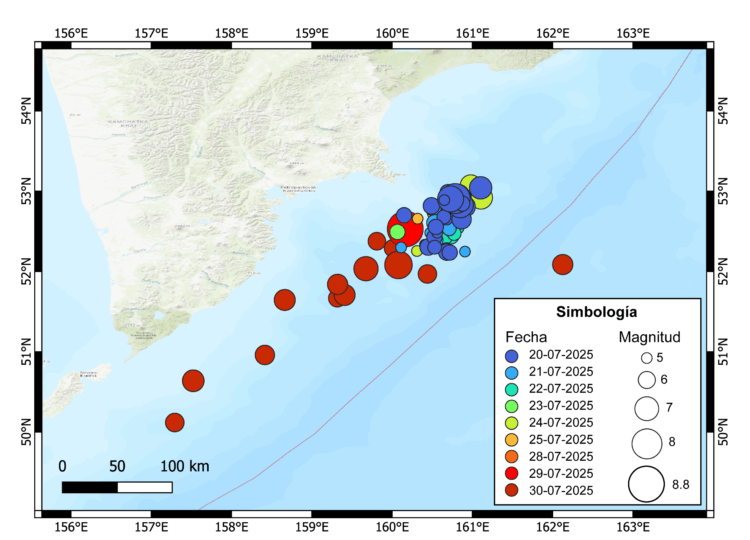 Terremoto en Rusia provoca tsunami en costas chilenas: Expertos de CIGIDEN analizan las amenazas