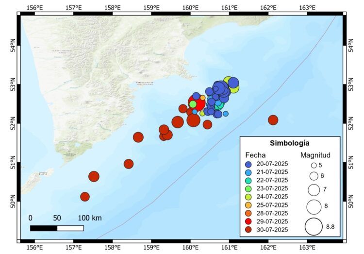 Terremoto en Rusia provoca tsunami en costas chilenas: Expertos de CIGIDEN analizan las amenazas
