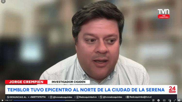 TVN Red Coquimbo | OTRO SISMO 5.3 Un nuevo sismo de mediana magnitud, en menos de una semana, remeció esta madrugada a la región de Coquimbo