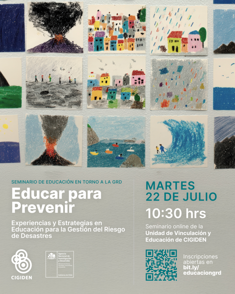 Seminario “Educar para Prevenir: Experiencias y Estrategias en Educación para la Gestión del Riesgo de Desastres”