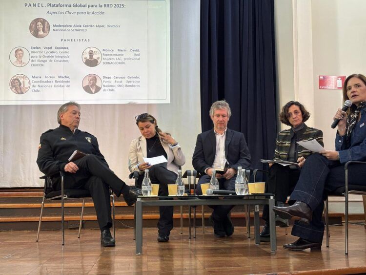 Representantes de CIGIDEN participaron de la primera sesión plenaria de la Plataforma Nacional para la Reducción del Riesgo de Desastres
