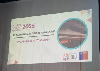 Representantes de CIGIDEN participaron de la primera sesión plenaria de la Plataforma Nacional para la Reducción del Riesgo de Desastres