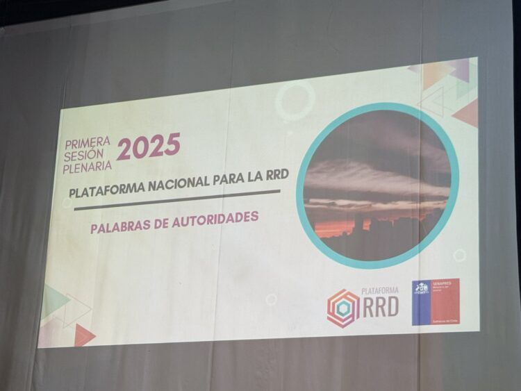 Representantes de CIGIDEN participaron de la primera sesión plenaria de la Plataforma Nacional para la Reducción del Riesgo de Desastres