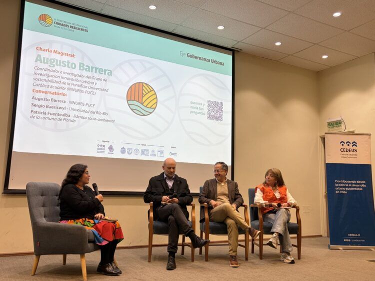 Conferencia Ciudades Resilientes: Un punto de encuentro para la academia, sociedad civil y tomadores de decisiones