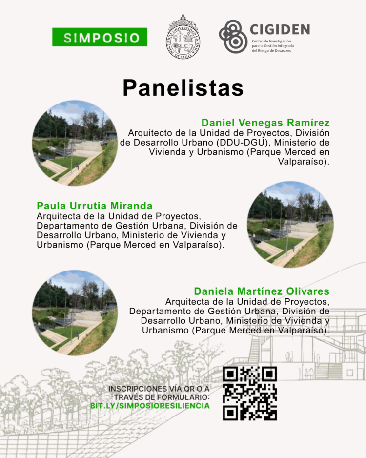 Simposio “Nuevos espacios públicos para la resiliencia ante desastres”