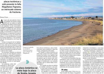 LUN | Placa Scotia, la protagonista del terremoto más fuerte que ha afectado a Magallanes en 76 años