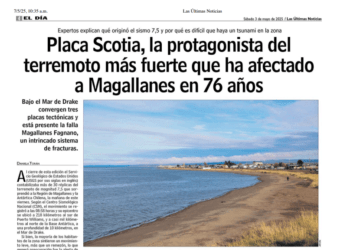 LUN | Placa Scotia, la protagonista del terremoto más fuerte que ha afectado a Magallanes en 76 años