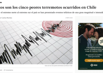 La Tercera | Estos son los cinco peores terremotos ocurridos en Chile