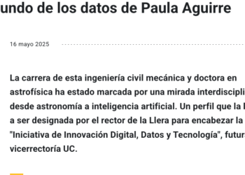 UC | El mundo de los datos de Paula Aguirre