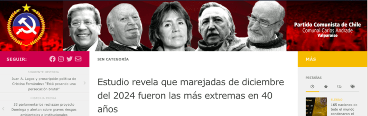 Valpo PC Chile | Estudio revela que marejadas de diciembre del 2024 fueron las más extremas en 40 años