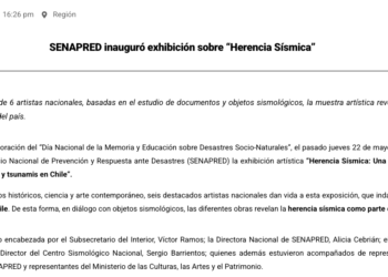 SENAPRED | SENAPRED inauguró exhibición sobre “Herencia Sísmica”