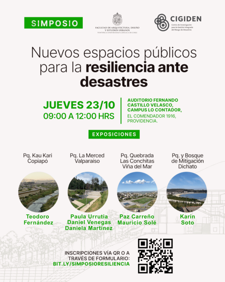 Cómo la arquitectura para espacios públicos pueden salvar vidas ante desastres socionaturales