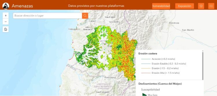 Nueva Central de Plataformas CIGIDEN centraliza el acceso a herramientas y a datos geoespaciales para la Gestión del Riesgo de Desastre