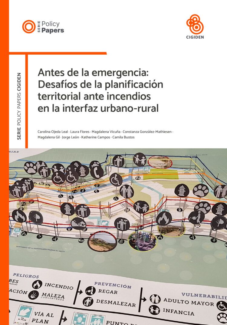 Antes de la emergencia: Desafíos de la planificación territorial ante incendios en la interfaz urbano-rural