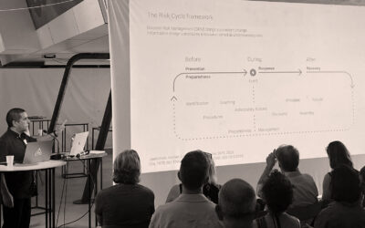 <strong>Investigador CIGIDEN R+ expone en Viena sobre comunicación visual en emergencias</strong>&nbsp;
